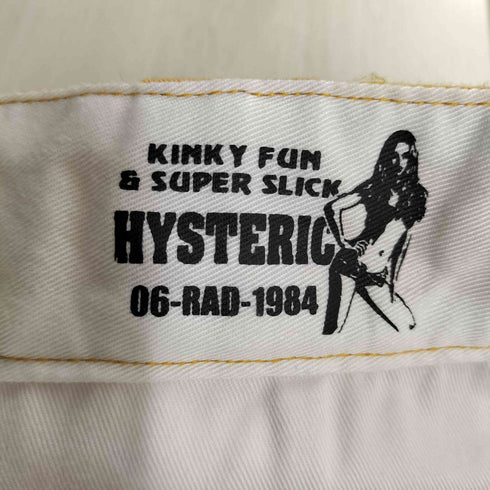 ヒステリックグラマー HYSTERIC GLAMOUR 23SS HG KINKY CARD ダブルニー ワーク パンツ メンズ 34inch