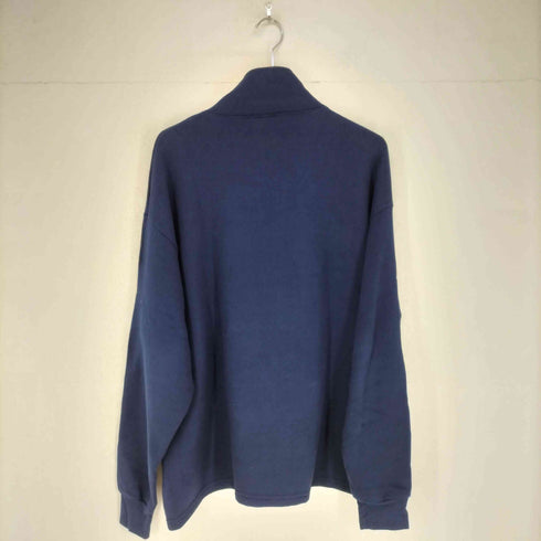 ジャージーズ JERZEES 90~00s spots liiustrated刺繍ハーフジップトレーナー メンズ XL