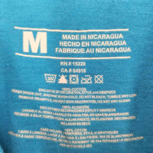 バンド プリント S/S Tシャツ メンズ M