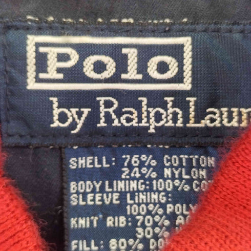 ポロバイラルフローレン Polo by RALPH LAUREN 90S キルティングダウンジャケット メンズ import:M
