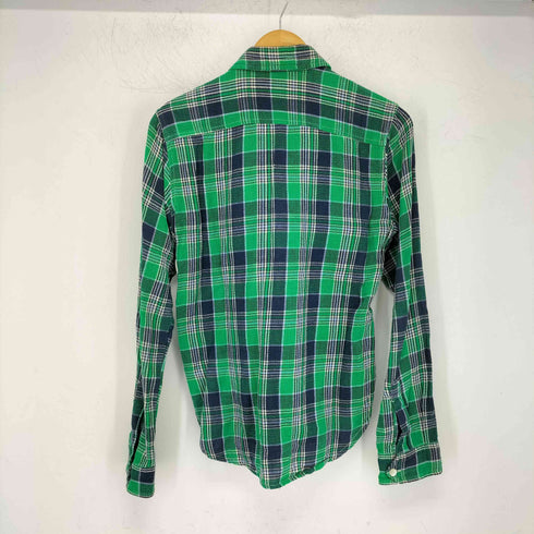 ハリウッドランチマーケット HOLLYWOOD RANCH MARKET ロングスリーブ チェックシャツ メンズ JPN:1