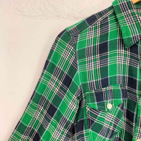 ハリウッドランチマーケット HOLLYWOOD RANCH MARKET ロングスリーブ チェックシャツ メンズ JPN:1