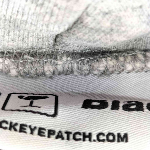 ザブラックアイパッチ THE BLACK EYE PATCH handle with care label hoodie メンズ JPN:M