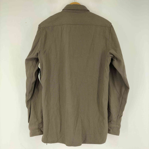 ヒューストン HOUSTON SOLID VIYELLA SHIRT メンズ L