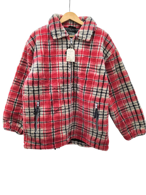 カーニーハウス KEARNEY HOUSE 裏地キルティング ダブルジップ アクリル ポリ ボア チェック ジャケット メンズ JPN:M