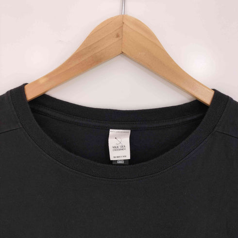 マジックスティック MAGIC STICK ENTERTAINMENT 袖プリント フェイクレイヤード 長袖 Tシャツ メンズ JPN:M