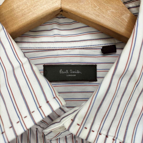 ポールスミスロンドン Paul Smith LONDON ストライプシャツ メンズ XL