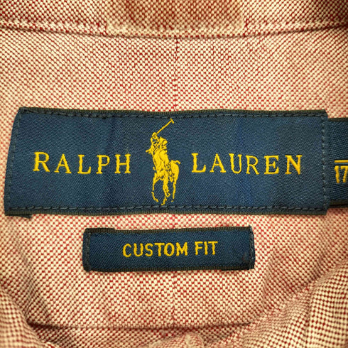 ラルフローレン RALPH LAUREN CUSTOM FIT ポニー刺繍BDシャツ メンズ M