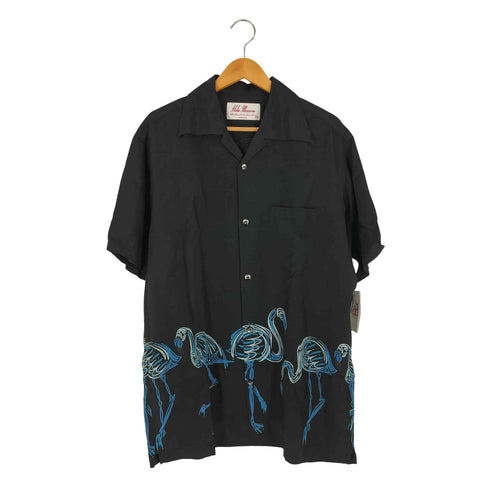 アロハブロッサム Aloha Blossom Flamingo Aloha Shirts メンズ JPN:44
