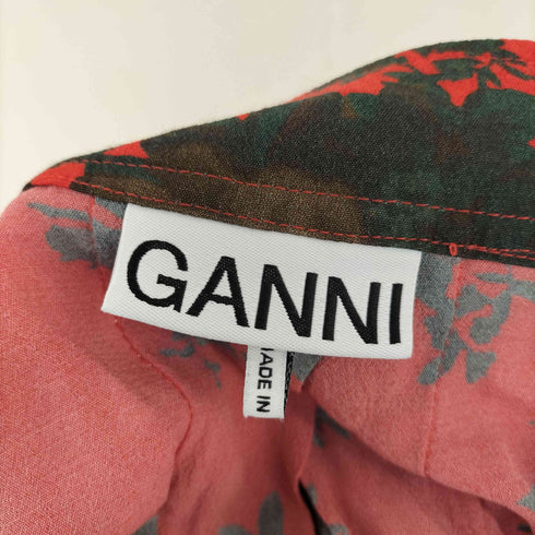 ガニー Ganni プリントクレープスカート レディース JPN:34