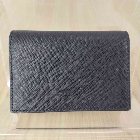 バリー BALLY エンボスレザー ビジネスカードホルダー 名刺入れ メンズ