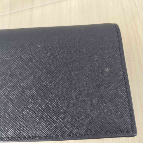 バリー BALLY エンボスレザー ビジネスカードホルダー 名刺入れ メンズ