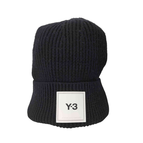 ワイスリー Y-3 スクエアラベルロゴ BEANIE メンズ ONE SIZE