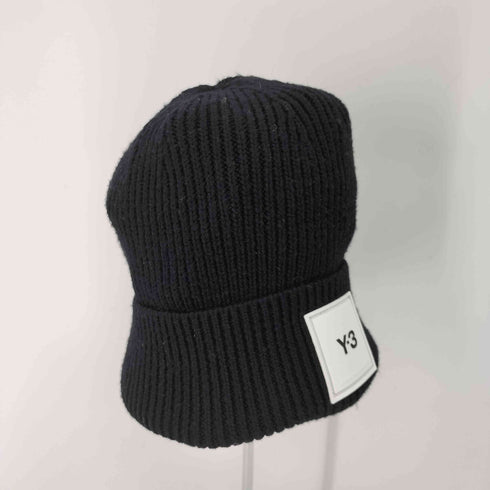 ワイスリー Y-3 スクエアラベルロゴ BEANIE メンズ ONE SIZE