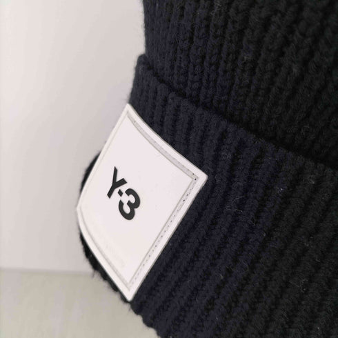 ワイスリー Y-3 スクエアラベルロゴ BEANIE メンズ ONE SIZE
