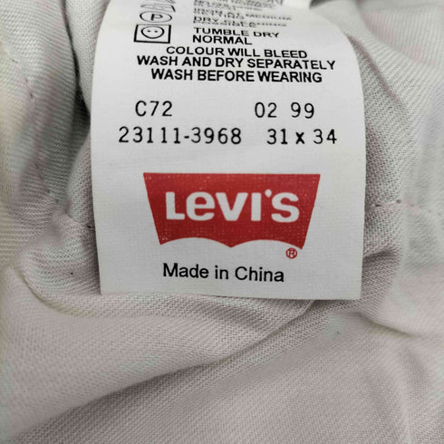 リーバイス Levis チノパンボトム メンズ 31X34