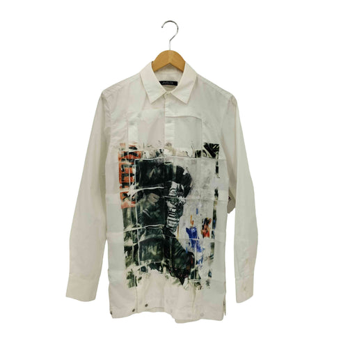 JIVELTA ジベルタ PANEL PRINT SHIRT パネルプリント L/S シャツ メンズ