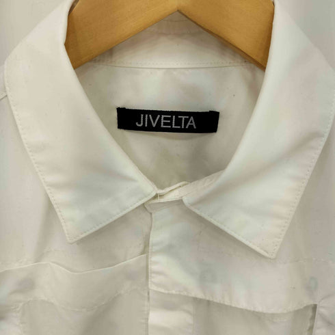 JIVELTA ジベルタ PANEL PRINT SHIRT パネルプリント L/S シャツ メンズ