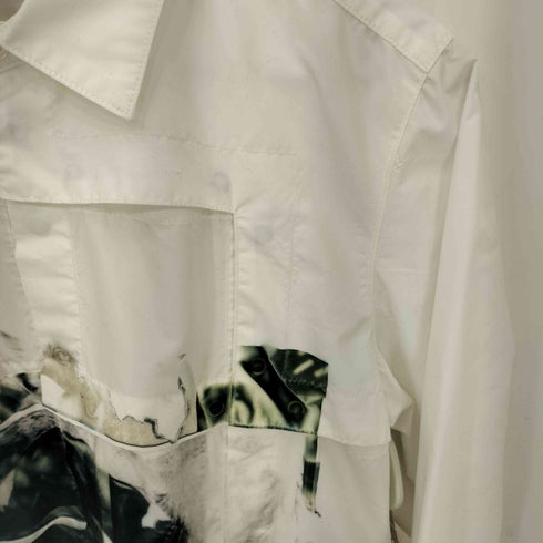 JIVELTA ジベルタ PANEL PRINT SHIRT パネルプリント L/S シャツ メンズ