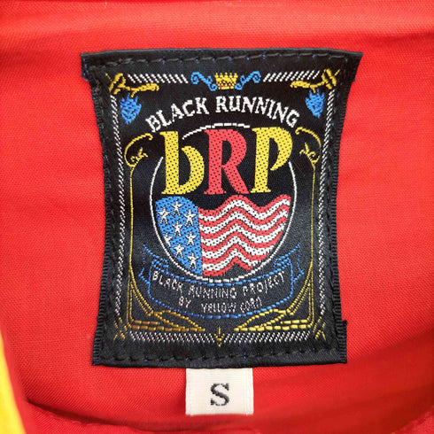 イエローコーン YELLOW CORN ワッペン レーシングジャケット ナイロン ジップアップブルゾン メンズ import:S