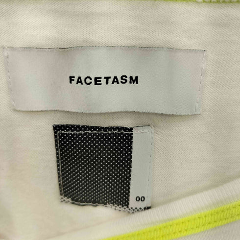 ファセッタズム FACETASM ステッチ パイピングデザイン 半袖Tシャツ カットソー メンズ 00
