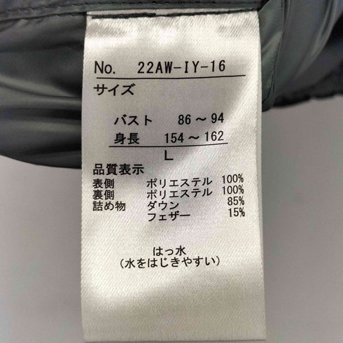 PACKABLE WASHABLE DOWN レディース JPN:L