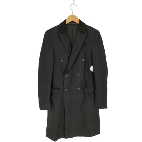 オールセインツ ALLSAINTS 襟切替ウールチェスターコート メンズ XS
