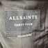 オールセインツ ALLSAINTS 襟切替ウールチェスターコート メンズ XS
