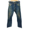 リーバイス Levis 00S ENGINEERED JEANS 立体裁断 ダメージ デニムパンツ Y2K メンズ 33