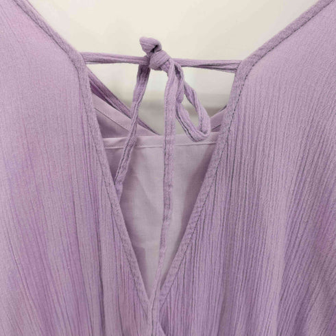 アングリッド Ungrid L/S ギャザー ロングワンピース レディース