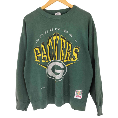 ナツメグ NUTMEG 90S USA製 NFLチームロゴスウェット メンズ import:L