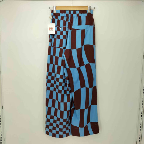 メゾンスペシャル MAISON SPECIAL ミックスパターン ワイドパンツ レディース JPN:36