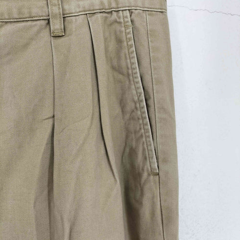 トミーヒルフィガー TOMMY HILFIGER 2タックワイドチノパンツ メンズ 36/34
