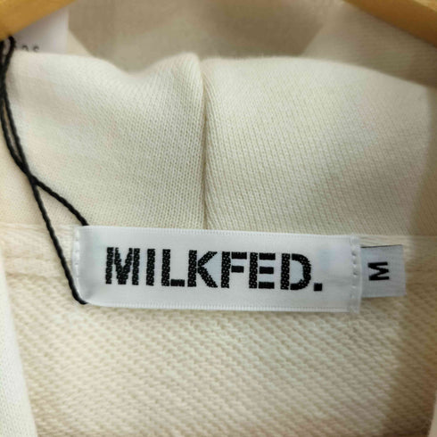 ミルクフェド MILKFED. SPRAY LOGO SWEAT HOODIE レディース JPN:M