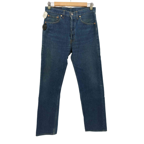 リーバイス Levis 90s 96年6月 USA製 ボタン裏501刻印 501 ストレート ボタンフライ デニムパンツ メンズ W31 L32