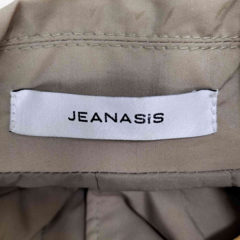 ジーナシス JEANASIS シャンブレーステンロングコート レディース FREE