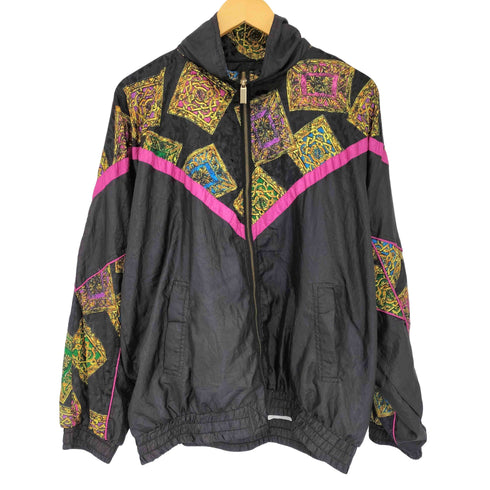 ベーシックエディションズ BASIC EDITIONS 90S 柄入りフルジップライトアウター メンズ import:XL