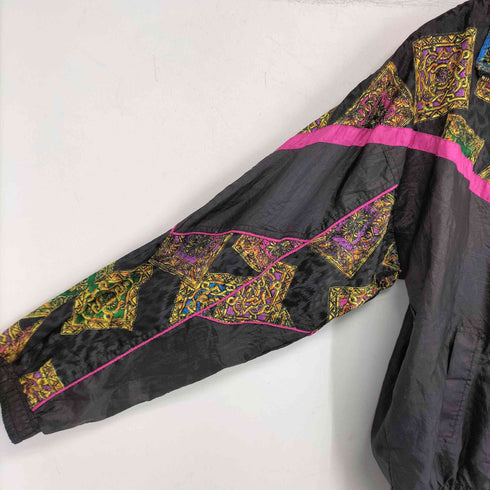 ベーシックエディションズ BASIC EDITIONS 90S 柄入りフルジップライトアウター メンズ import:XL