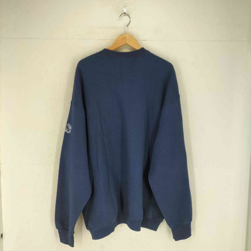 フルーツオブザルーム FRUIT OF THE LOOM 90s~00s USA製 best WARREN HIGH SCHOOL カレッジプリント裏起毛クルーネックトレーナー メンズ XL
