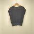 プラステ PLST 24AW ラメメッシュフレンチスリーブセーター レディース