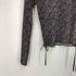 イッセイミヤケ ISSEY MIYAKE 総柄 シースルートップス パワーネット archive レディース JPN:2