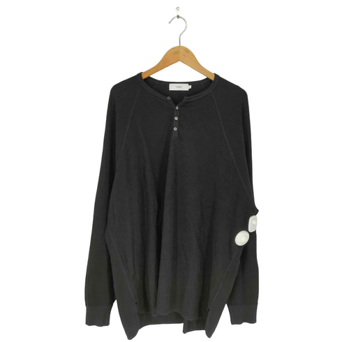 グラフペーパー Graphpaper Waffle L/S Henley Neck Tee メンズ 3
