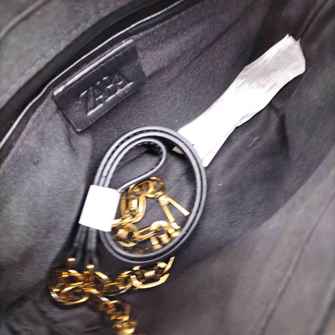 ザラ ZARA キルティングショルダーバッグ レディース M
