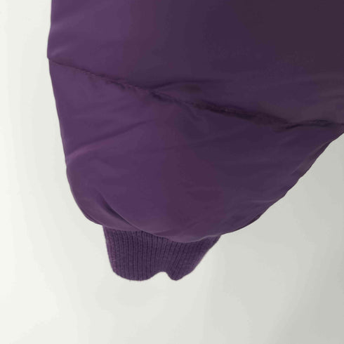 トミー TOMMY girl 刺繍ロゴ フードファー ダウンジャケット レディース M