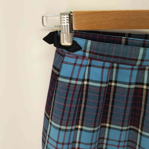 ジュンコシマダ JUNKO SHIMADA Y2K チェック プリーツ ラップスカート レディース