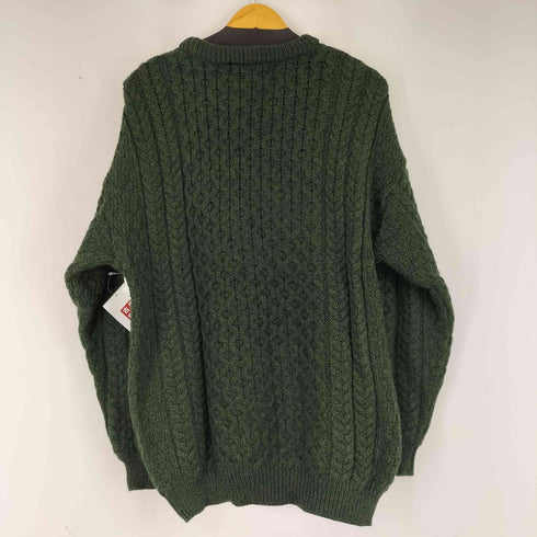 アランクラフト aran crafts MERINO WOOL ケーブル編み ニット メンズ  XL