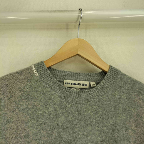 アニヤハインドマーチ ANYA HINDMARCH ウール100% クルーネック セーター レディース JPN:L