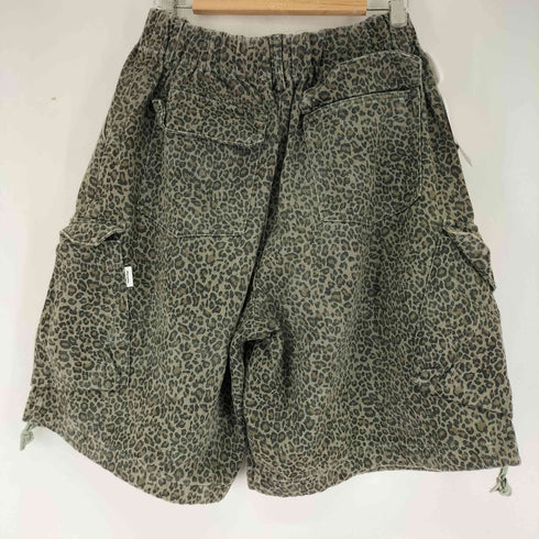 ペルーシュ Perushu レオパード柄 コットンショーツ メンズ M
