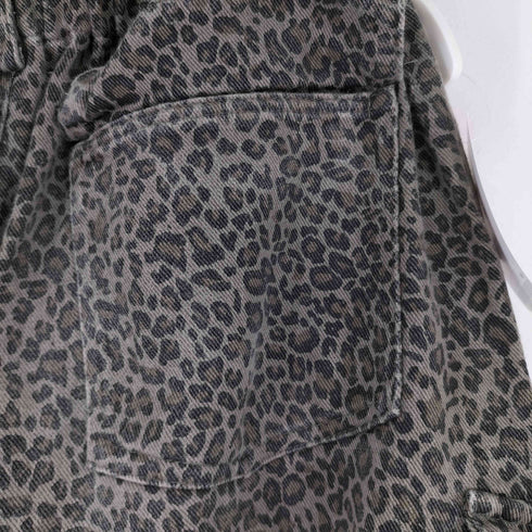 ペルーシュ Perushu レオパード柄 コットンショーツ メンズ M