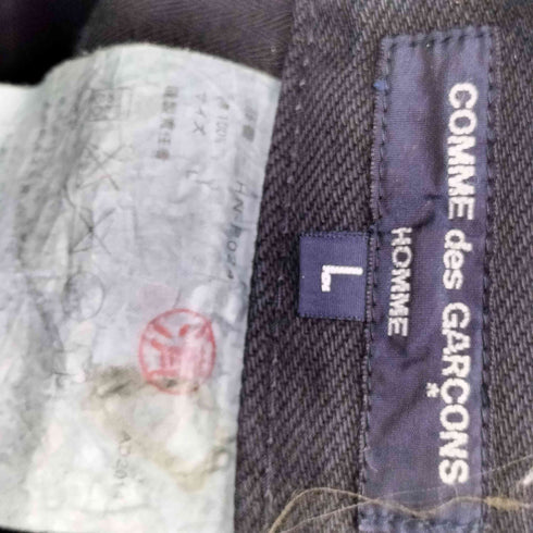 コムデギャルソンオム COMME des GARCONS HOMME コットン デニムパンツ メンズ L